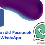 When did Facebook buy WhatsApp